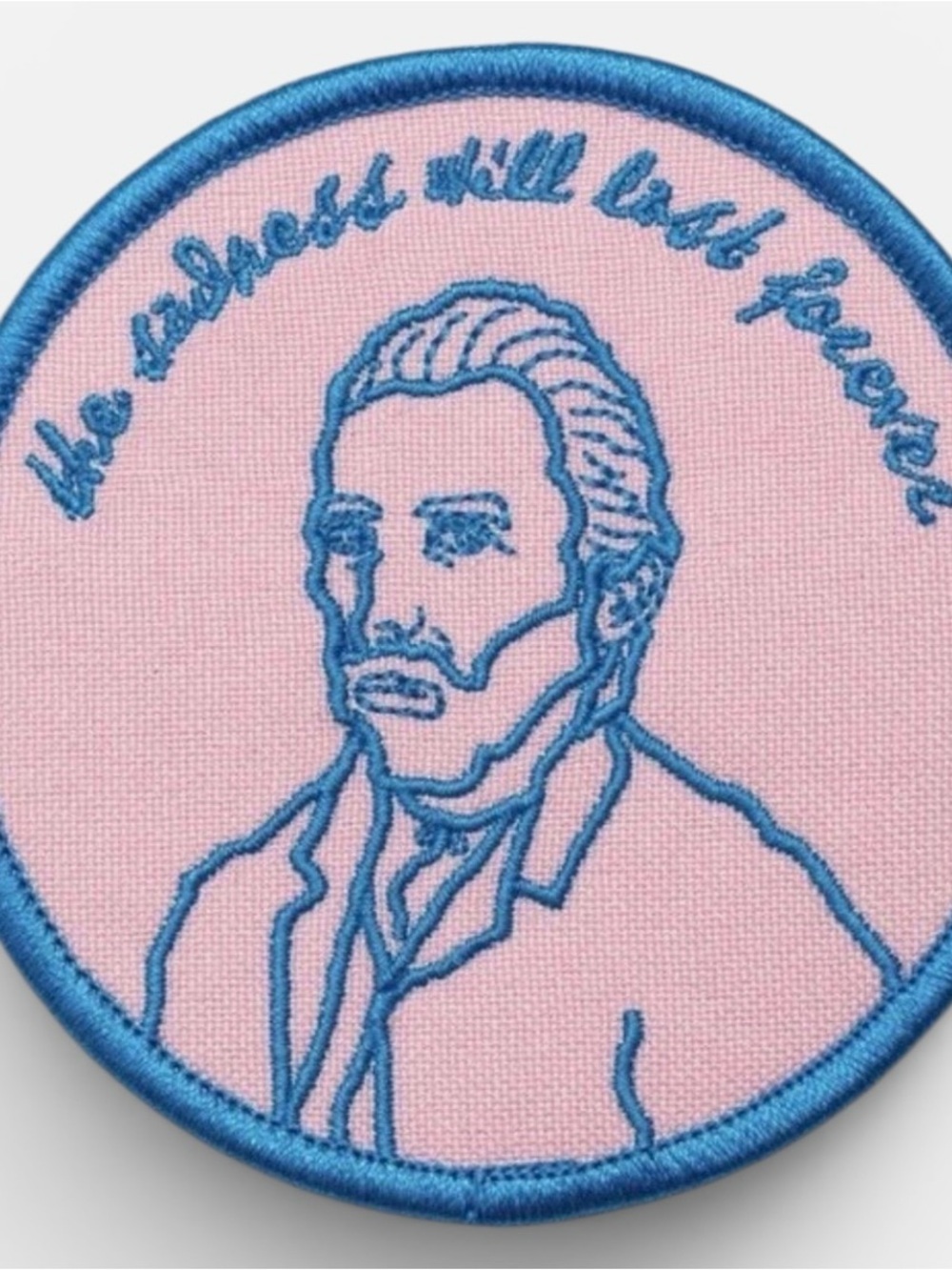 Vincent Van Gogh The Sadness Will Last Forever Embroidered Iron On Patch